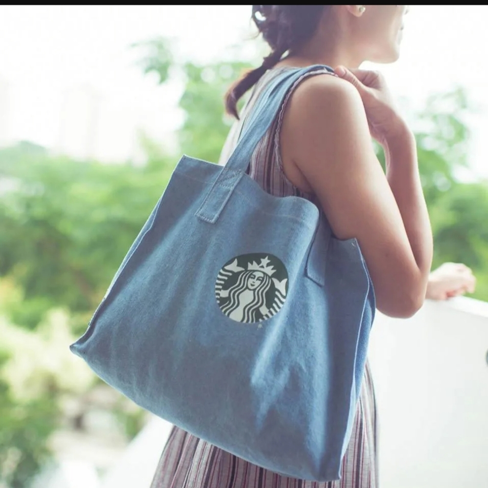 Official Starbucks Denim Tote Bag (Asia Exclusive)